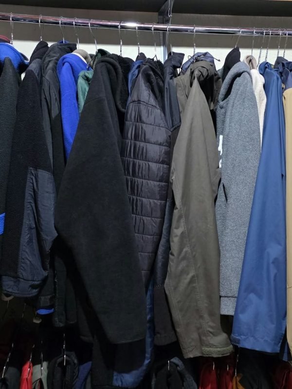 Mountain jackets available for rent in Machachi, Ecuador